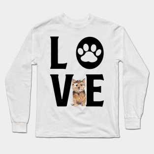 Dog Love - Norfolk Terrier Long Sleeve T-Shirt